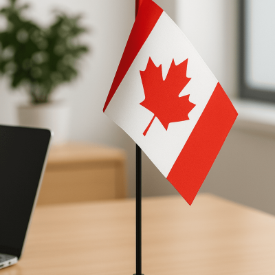 Desktop Flag Mock Up