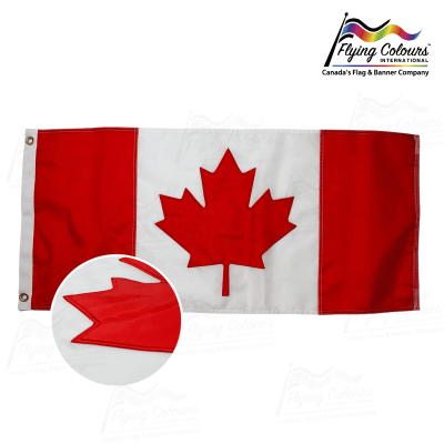 Appliqued Canada Flag
